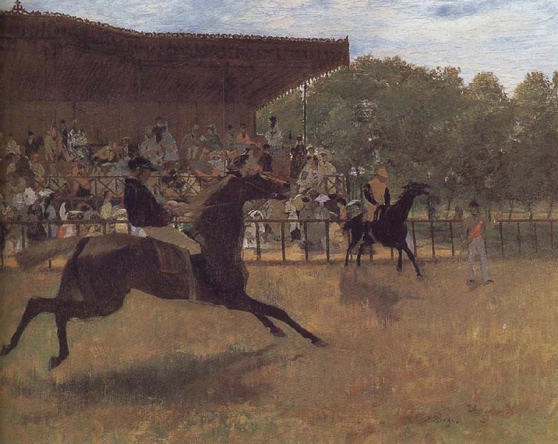 Edgar Degas improper beginning